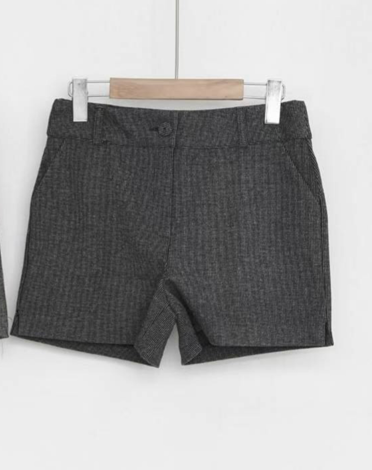 삐삐韓國直郵㊣女士新品人氣職業時尚休閑真品推薦短褲抓絨Pager短褲圖色2