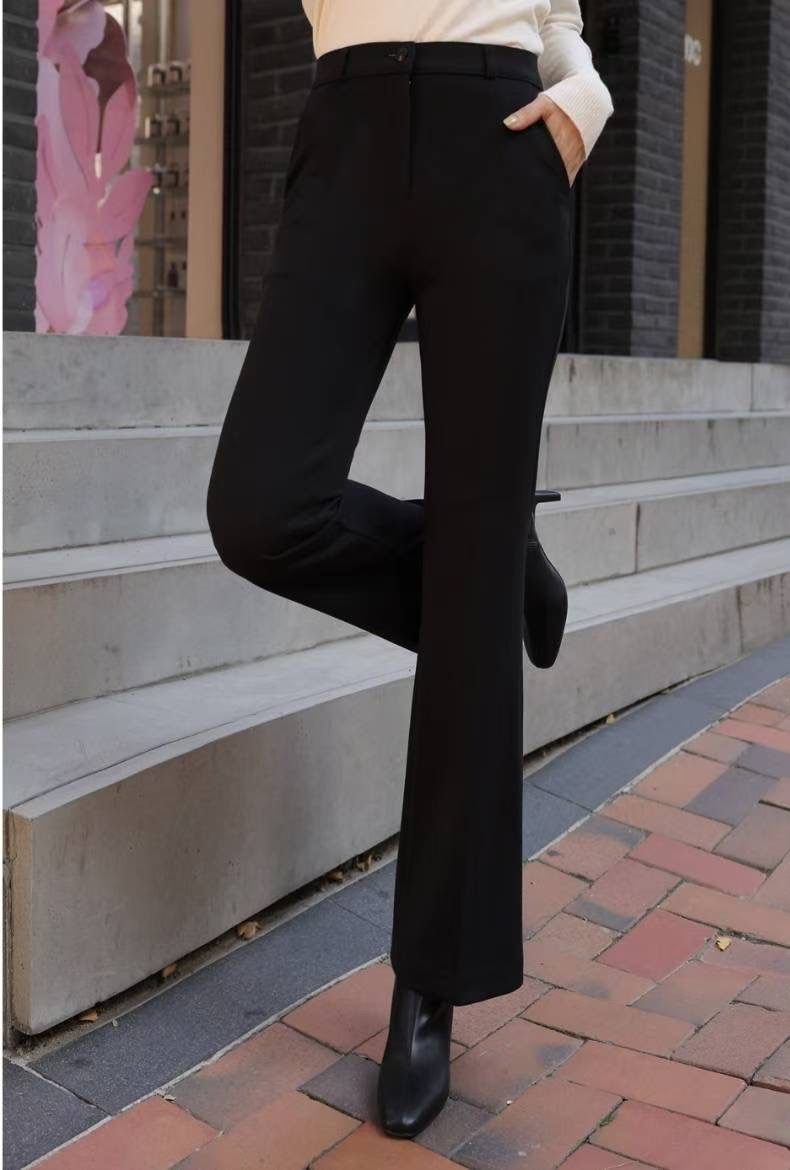 삐삐東大門㊣代購女士新款推薦休閑人氣時尚職業25秋冬休閑褲Pager休閑褲圖色3