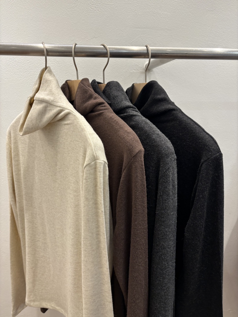 FL LANEL東大門㊣直郵女裝新款25秋冬真品推薦職業長袖T恤FL LANEL長袖T恤