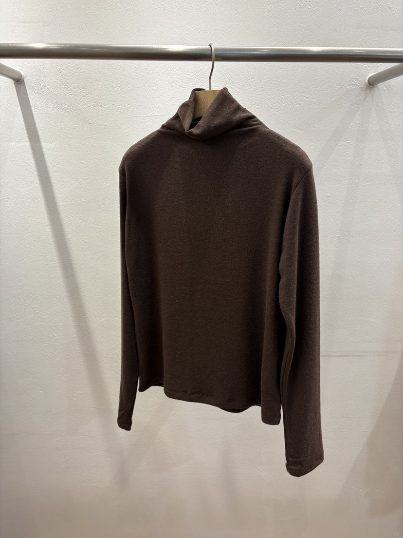 FL LANEL東大門㊣直郵女裝新款25秋冬真品推薦職業長袖T恤FL LANEL長袖T恤圖色2棕色