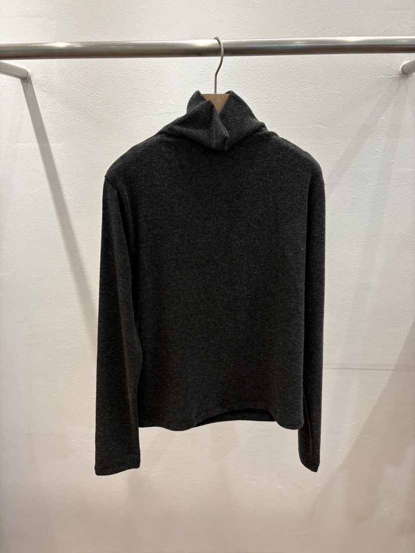 FL LANEL東大門㊣直郵女裝新款25秋冬真品推薦職業長袖T恤FL LANEL長袖T恤圖色3墨色