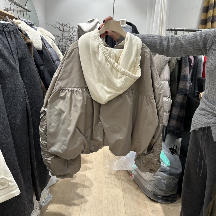 DDAY東大門㊣直郵女士新品時尚推薦休閑短款羽絨服假兩件鴨DDAY短款羽絨服