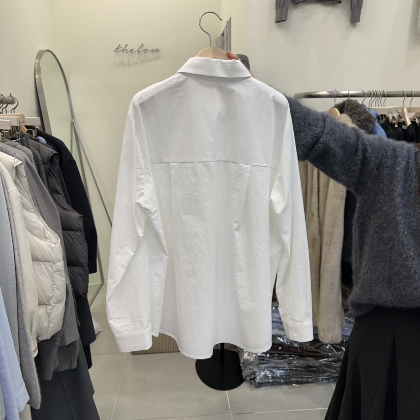 THE LOW東大門㊣實拍女士新款休閑推薦熱賣人氣襯衫蕾絲衫THE LOW襯衫/蕾絲衫