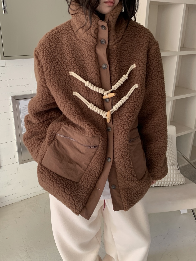 MORE THAN-P東大門㊣實拍女士新品人氣休閑時尚25秋冬夾克MORE THAN夾克