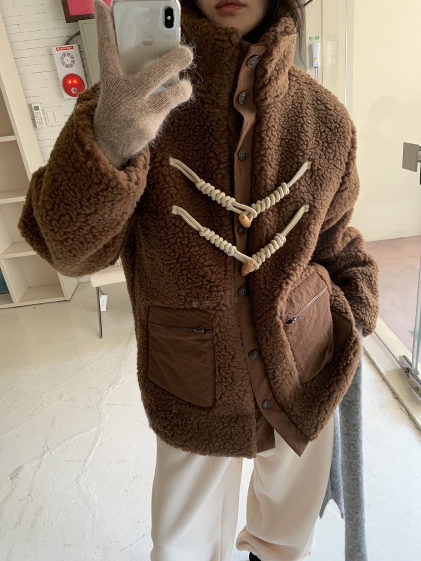 MORE THAN-P東大門㊣實拍女士新品人氣休閑時尚25秋冬夾克MORE THAN夾克