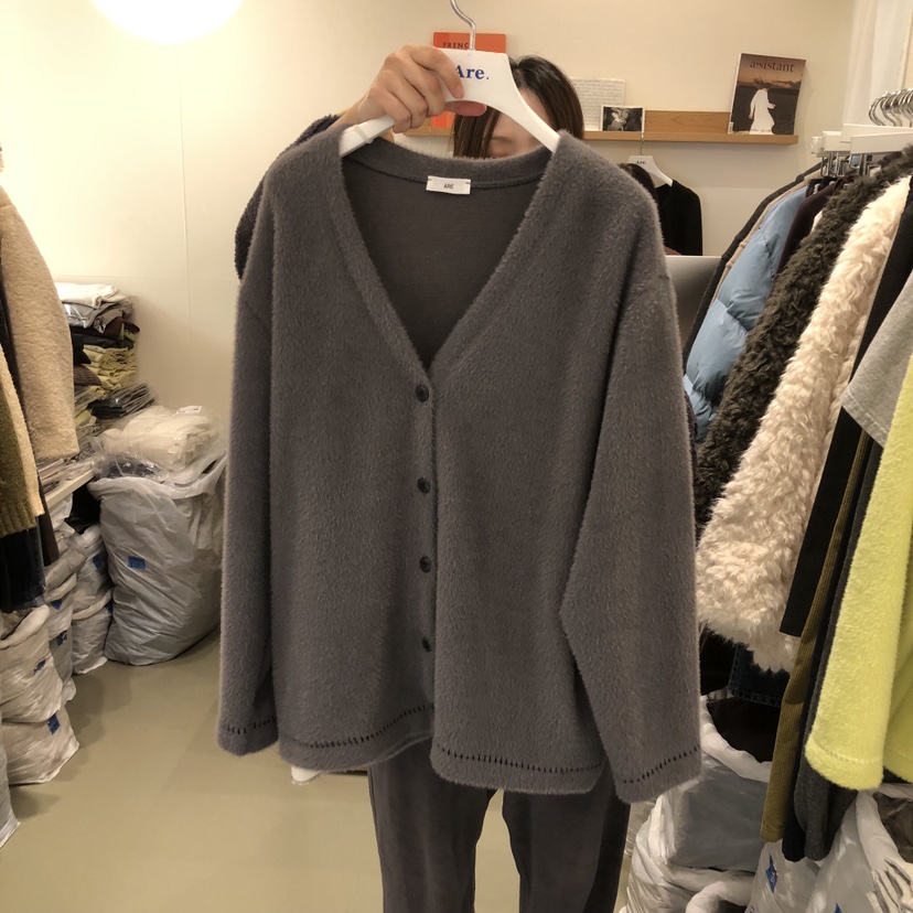 ARE東大門㊣直郵女士新品休閑時尚推薦職業熱賣毛衣不含內搭ARE YOU/ARE毛衣圖色2