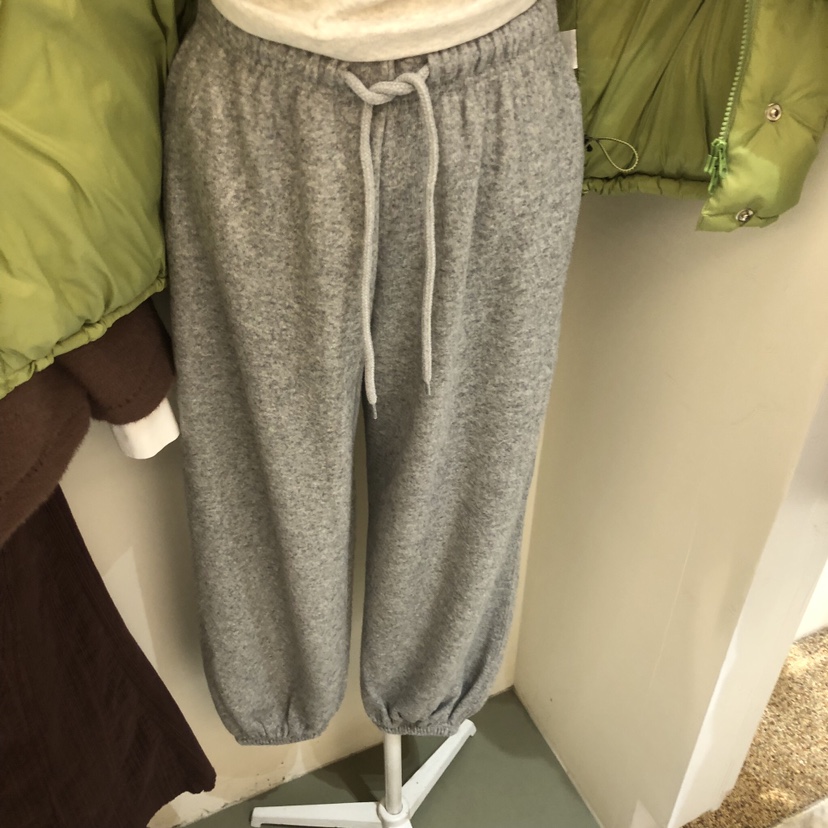 ARE韓國代購㊣女士新款推薦時尚休閑人氣真品25秋冬休閑褲保暖ARE YOU/ARE休閑褲圖色2