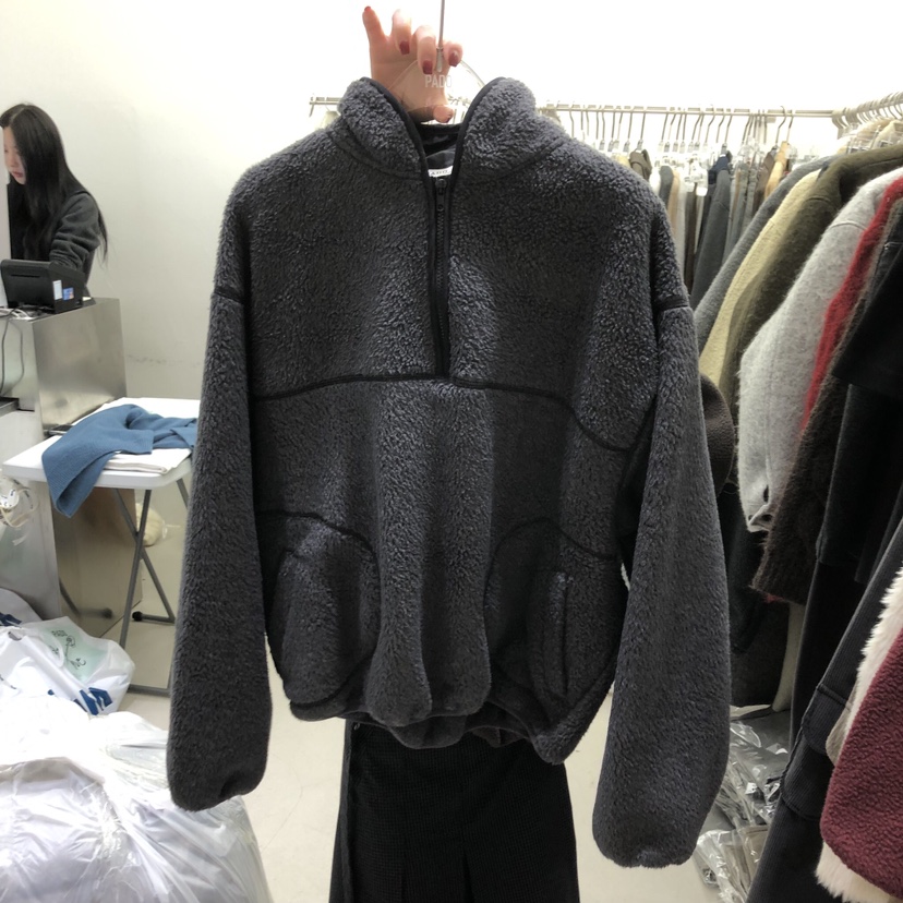 PADO東大門㊣實拍女士新款時尚25秋冬推薦真品職業衛衣連帽衫PADO衛衣圖色2