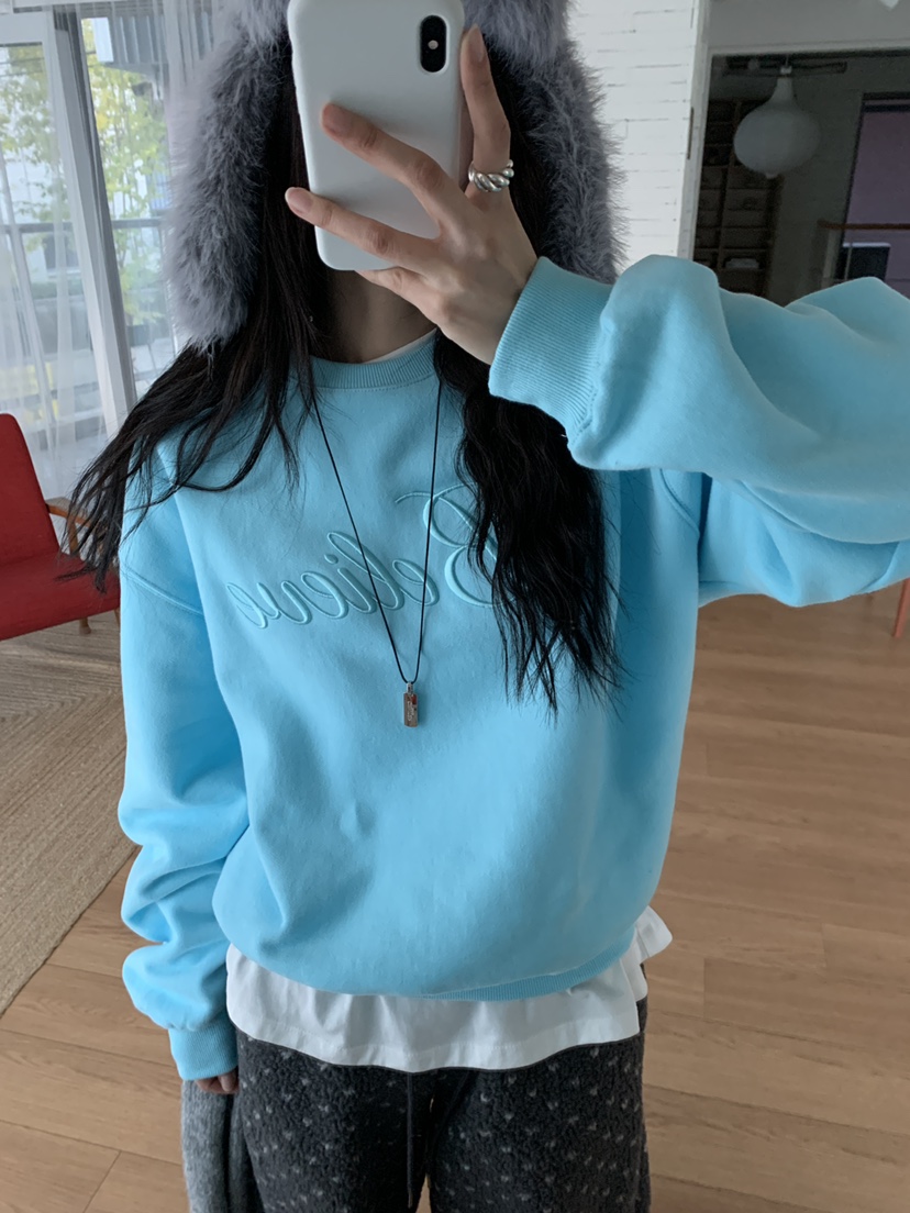 MORE THAN-P東大門㊣直郵女裝新款推薦人氣職業休閑熱賣衛衣MORE THAN衛衣