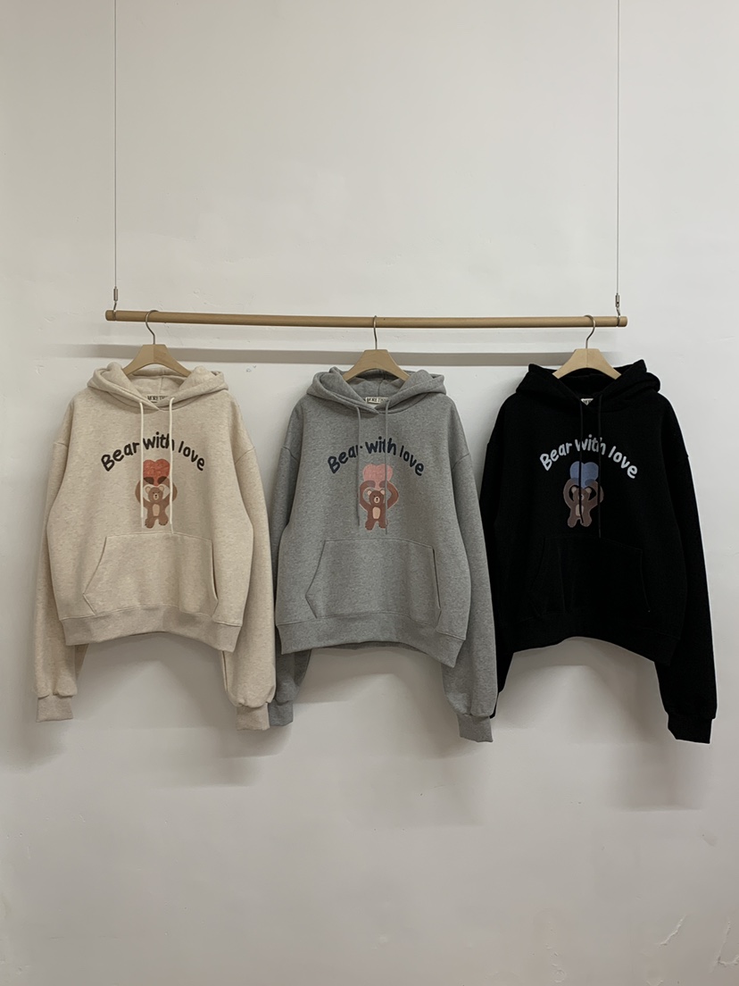 MORE THAN-P韓國代購㊣女裝新品職業25秋冬人氣真品熱賣衛衣MORE THAN衛衣