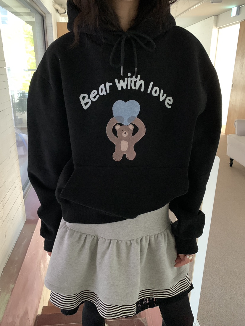 MORE THAN-P韓國代購㊣女裝新品職業25秋冬人氣真品熱賣衛衣MORE THAN衛衣