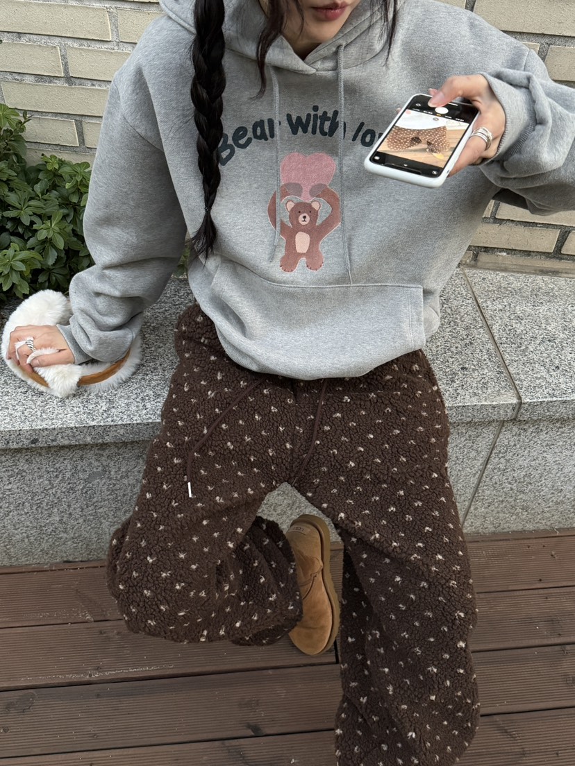 MORE THAN-P韓國代購㊣女裝新品職業25秋冬人氣真品熱賣衛衣MORE THAN衛衣