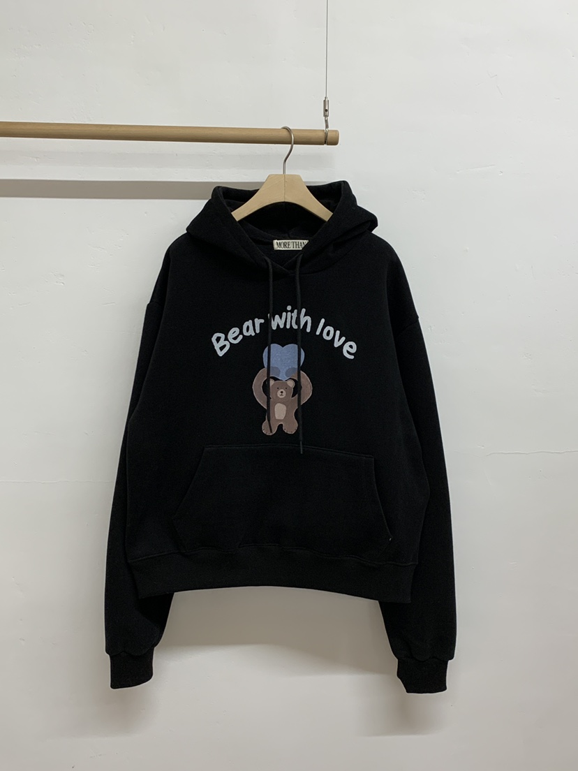 MORE THAN-P韓國代購㊣女裝新品職業25秋冬人氣真品熱賣衛衣MORE THAN衛衣圖色3