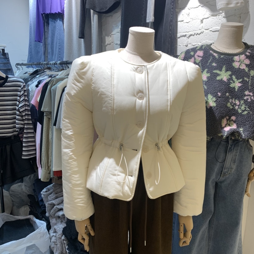 OZ東大門㊣代購女士新款人氣時尚25秋冬職業休閑真品夾克夾棉OZ.ounce夾克圖色1