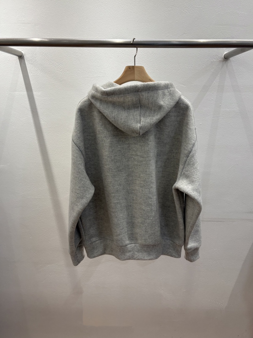 FL LANEL韓國代購㊣女士新款休閑職業真品夾克連帽拉鏈衫羊毛FL LANEL夾克