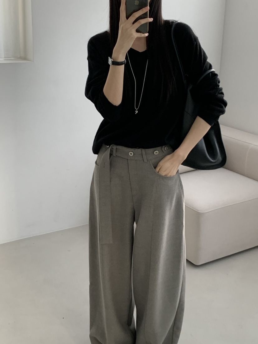 TRUE東大門㊣實拍女士新品人氣休閑真品推薦熱賣休閑褲系帶TRUE休閑褲