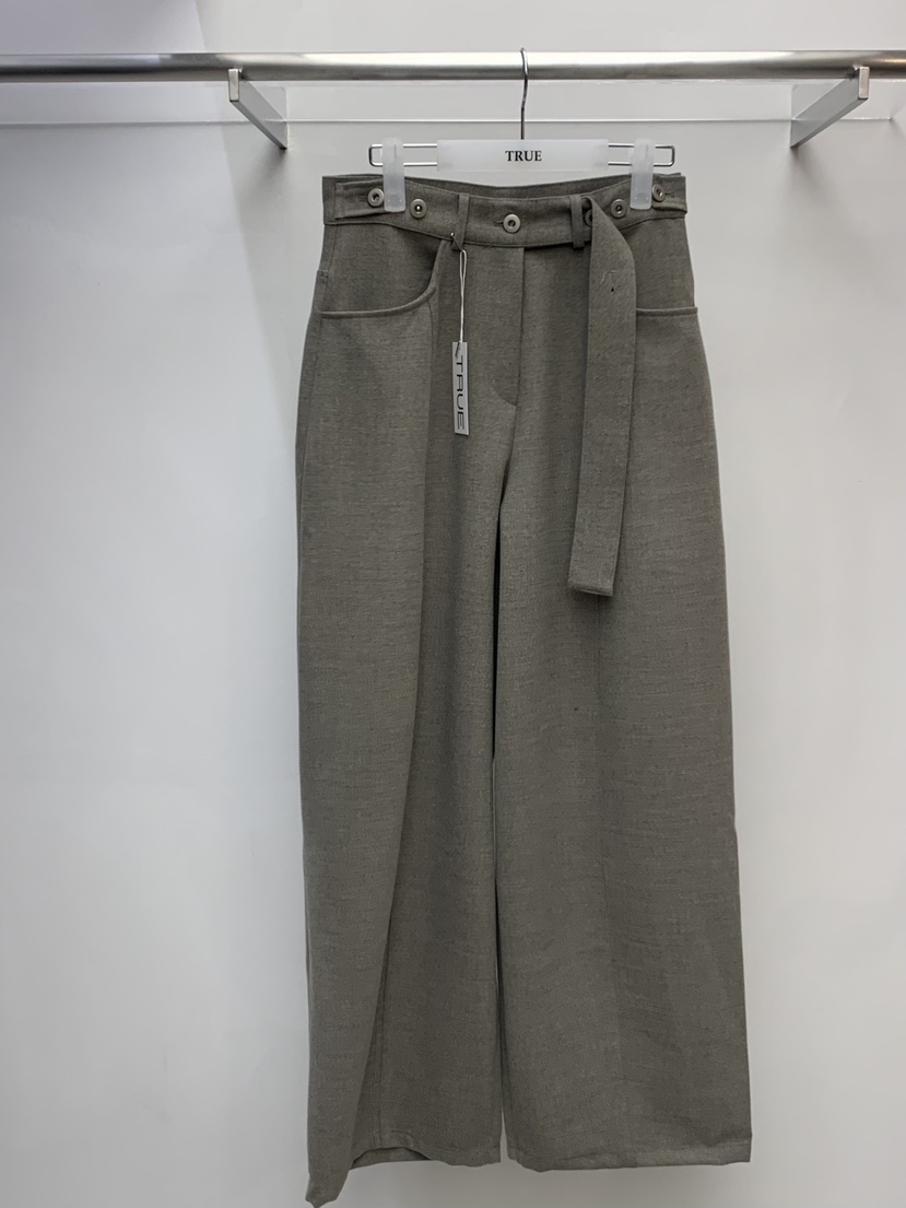 TRUE東大門㊣實拍女士新品人氣休閑真品推薦熱賣休閑褲系帶TRUE休閑褲圖色1