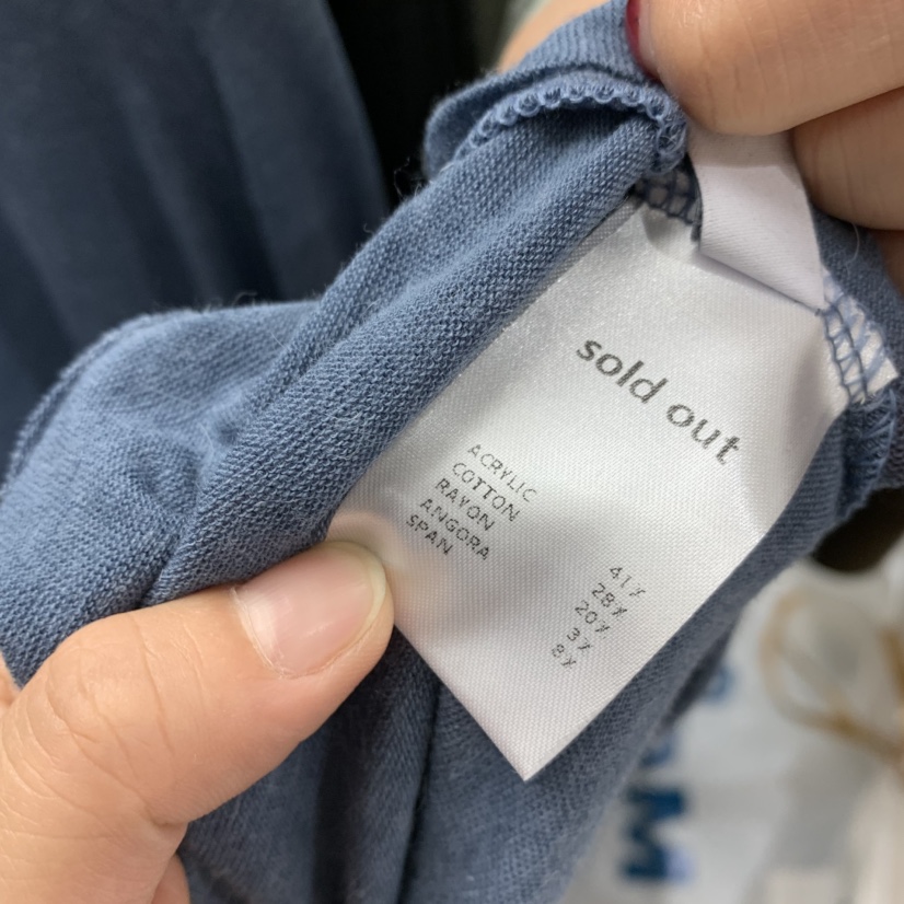 SOLD OUT韓國直郵㊣女士新款熱賣人氣休閑時尚職業長袖T恤SOLD OUT長袖T恤