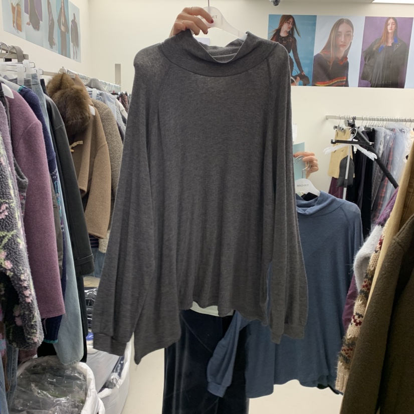SOLD OUT韓國直郵㊣女士新款熱賣人氣休閑時尚職業長袖T恤SOLD OUT長袖T恤圖色4