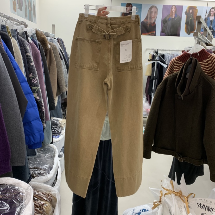 SOLD OUT東大門㊣直郵女士新品推薦真品熱賣人氣牛仔褲羊毛SOLD OUT牛仔褲