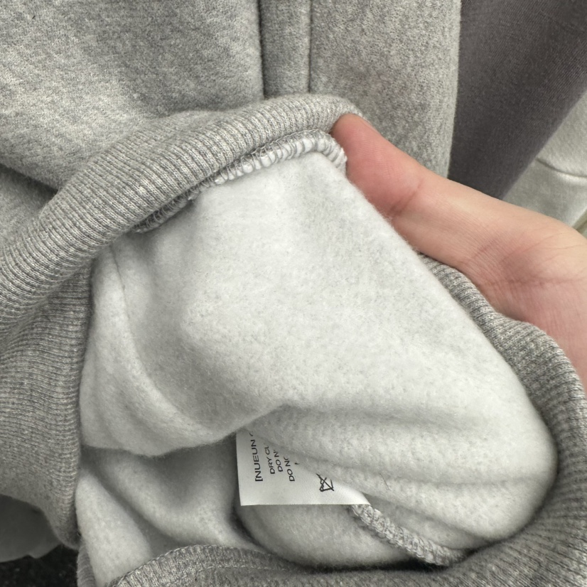 NUEUN東大門㊣代購女士新品人氣推薦職業25秋冬衛衣連帽衫加絨NUEUN/SEEOT衛衣