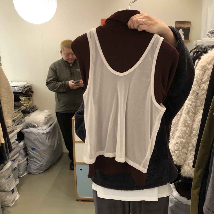 ARE東大門㊣直郵女裝新品熱賣真品推薦職業吊帶背心不含內搭ARE YOU/ARE吊帶/背心