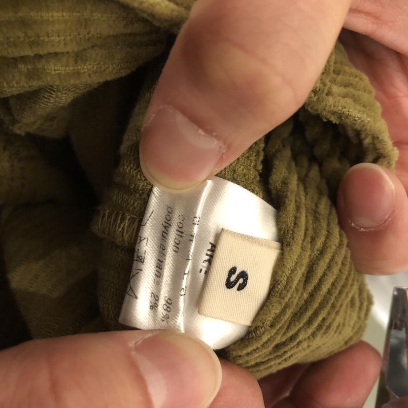 ARE韓國直郵㊣女裝新品人氣職業熱賣時尚真品25秋冬休閑褲燈心絨ARE YOU/ARE休閑褲