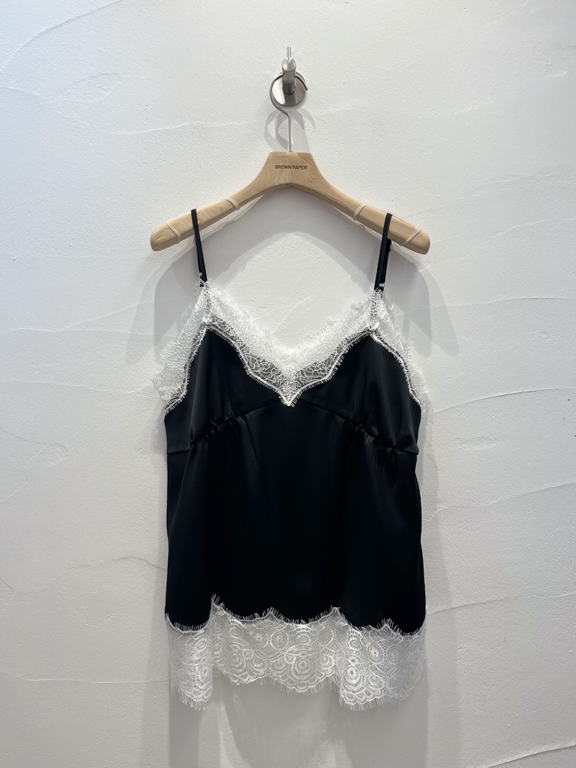 BROWN PAPER-S韓國直郵㊣女裝新款熱賣真品推薦休閑吊帶背心BROWN PAPER-S吊帶/背心圖色2