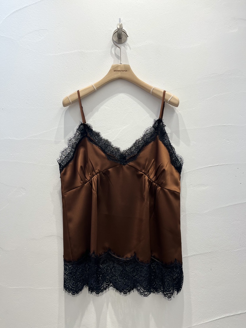 BROWN PAPER-S韓國直郵㊣女裝新款熱賣真品推薦休閑吊帶背心BROWN PAPER-S吊帶/背心圖色3
