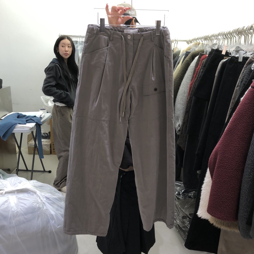 PADO韓國代購㊣女士新品真品熱賣時尚人氣休閑25秋冬休閑褲PADO休閑褲圖色2