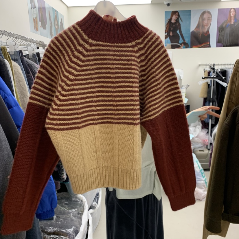 SOLD OUT東大門㊣代購女士新品時尚熱賣推薦職業針織衫羊毛SOLD OUT針織衫