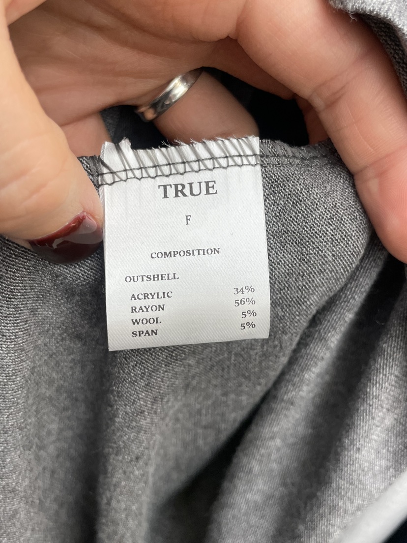 TRUE韓國代購㊣女裝新款熱賣25秋冬休閑時尚人氣推薦長袖T恤TRUE長袖T恤