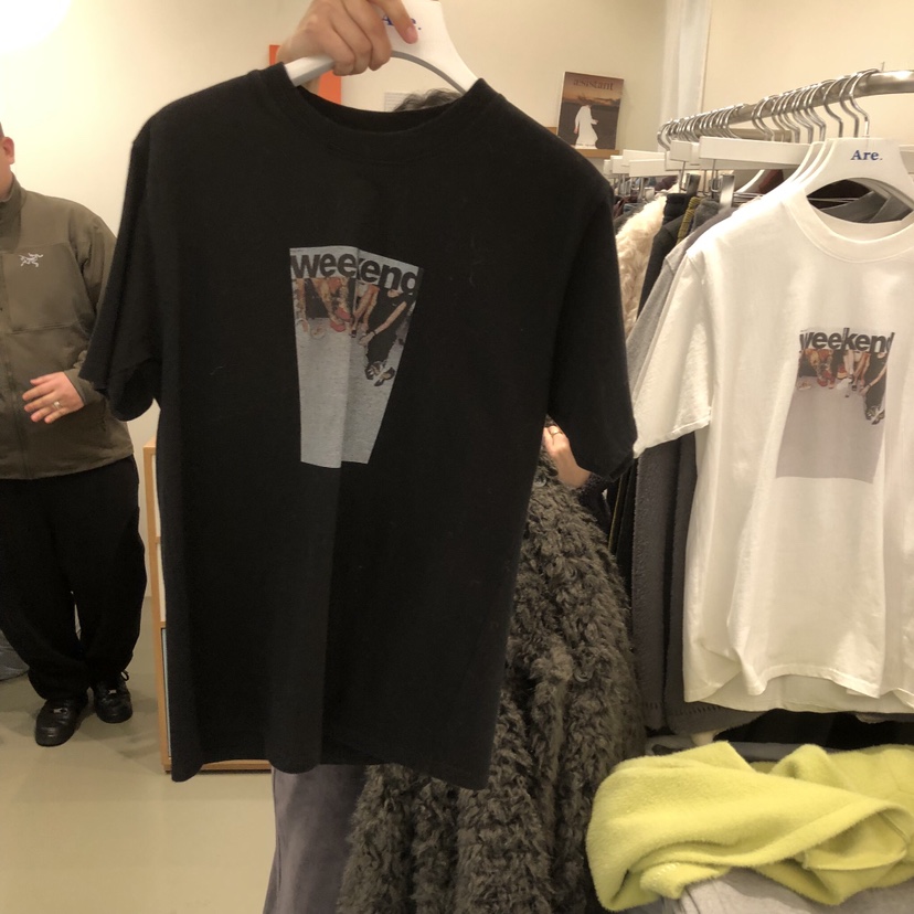 ARE韓國直郵㊣女裝新品休閑推薦真品25秋冬人氣熱賣職業T恤ARE YOU/ARET恤圖色3