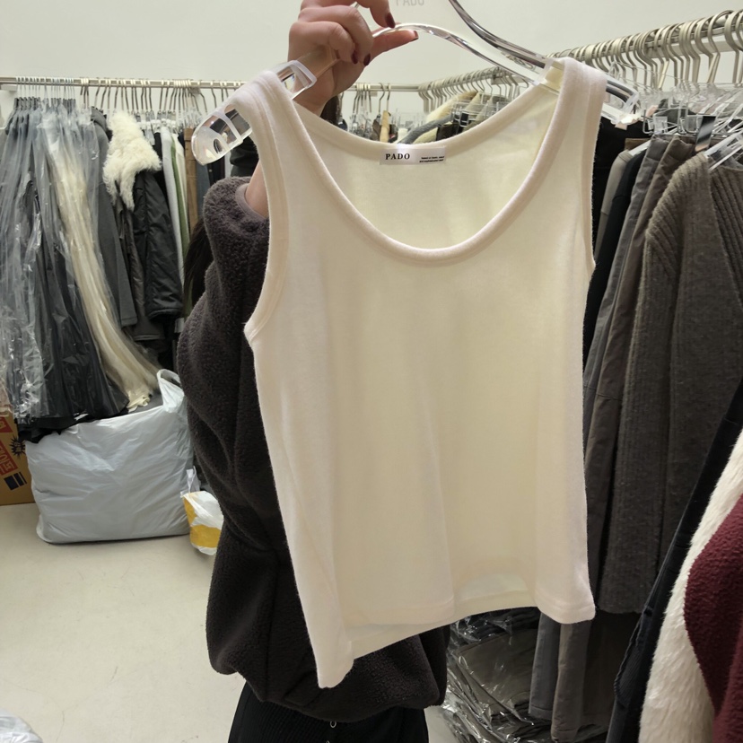 PADO東大門㊣實拍女士新品人氣休閑熱賣推薦時尚真品吊帶背心PADO吊帶/背心圖色2