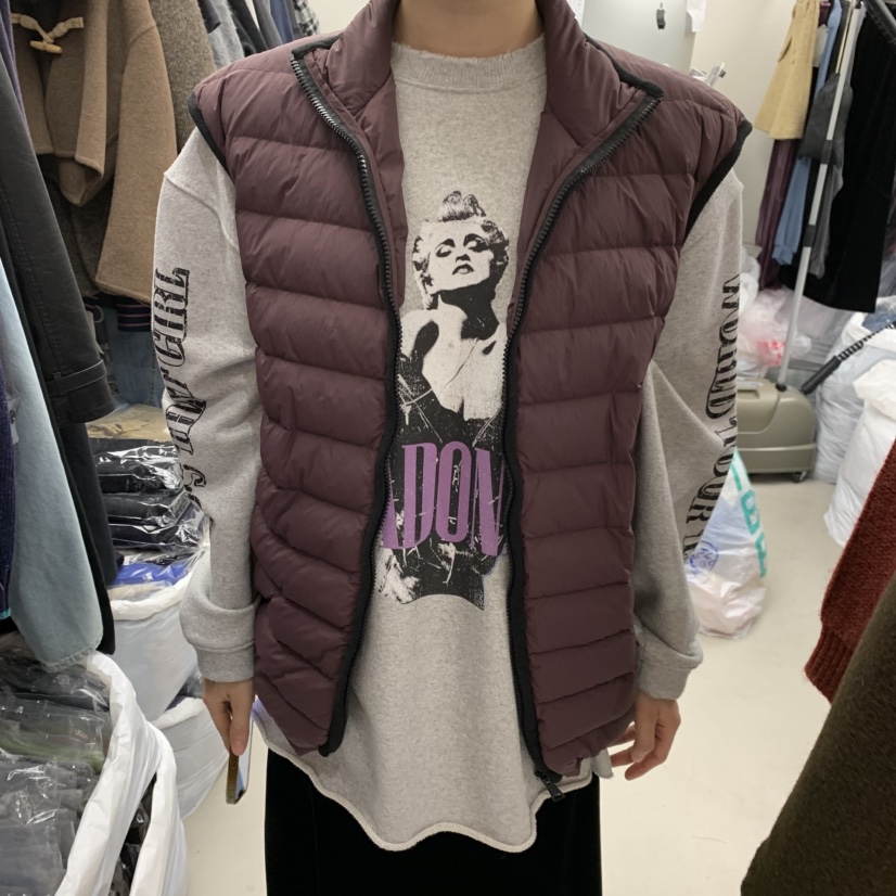 SOLD OUT東大門㊣實拍女士新款25秋冬人氣真品馬甲不含內搭SOLD OUT馬甲圖色3