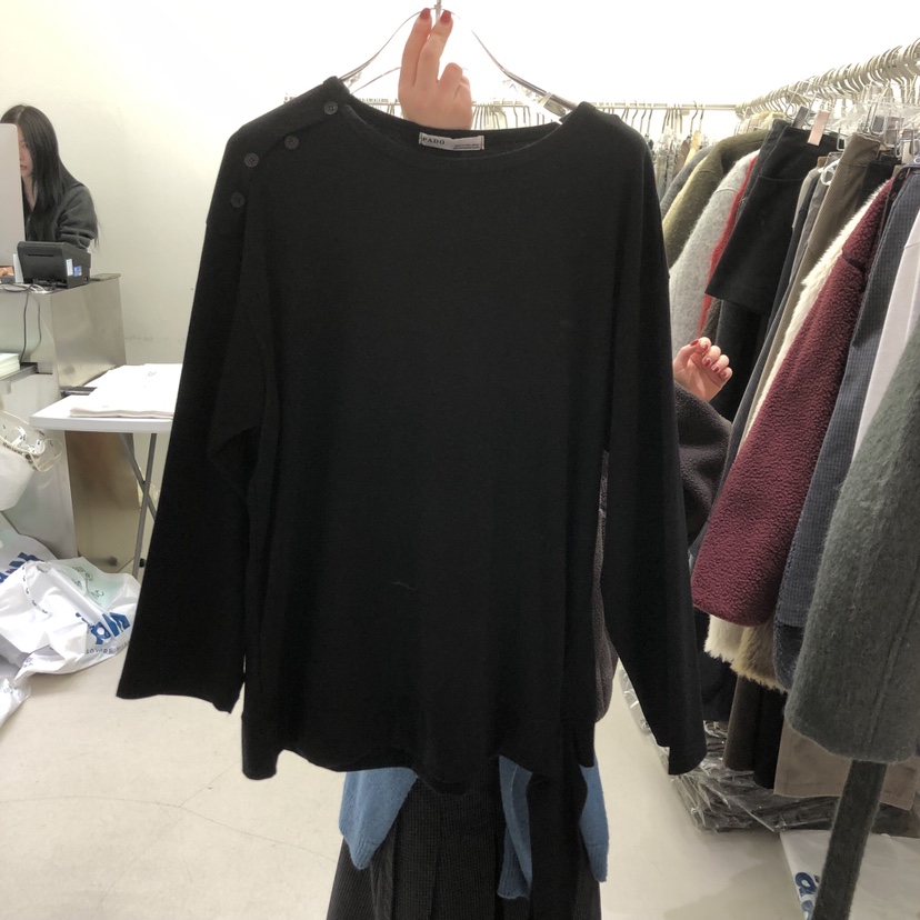 PADO東大門㊣實拍女裝新款職業25秋冬休閑真品時尚人氣長袖T恤PADO長袖T恤圖色3