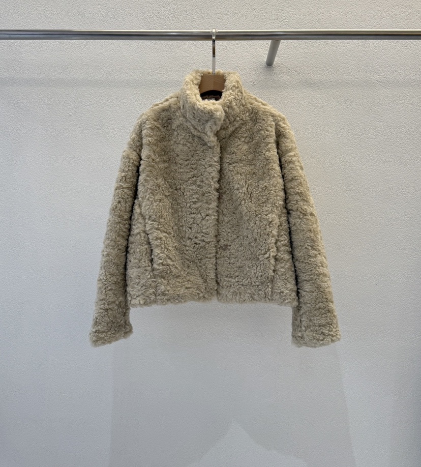 ABLERING韓國代購㊣女裝新款人氣25秋冬職業時尚休閑夾克毛皮ABLE STANDARD/ABLERING夾克圖色1