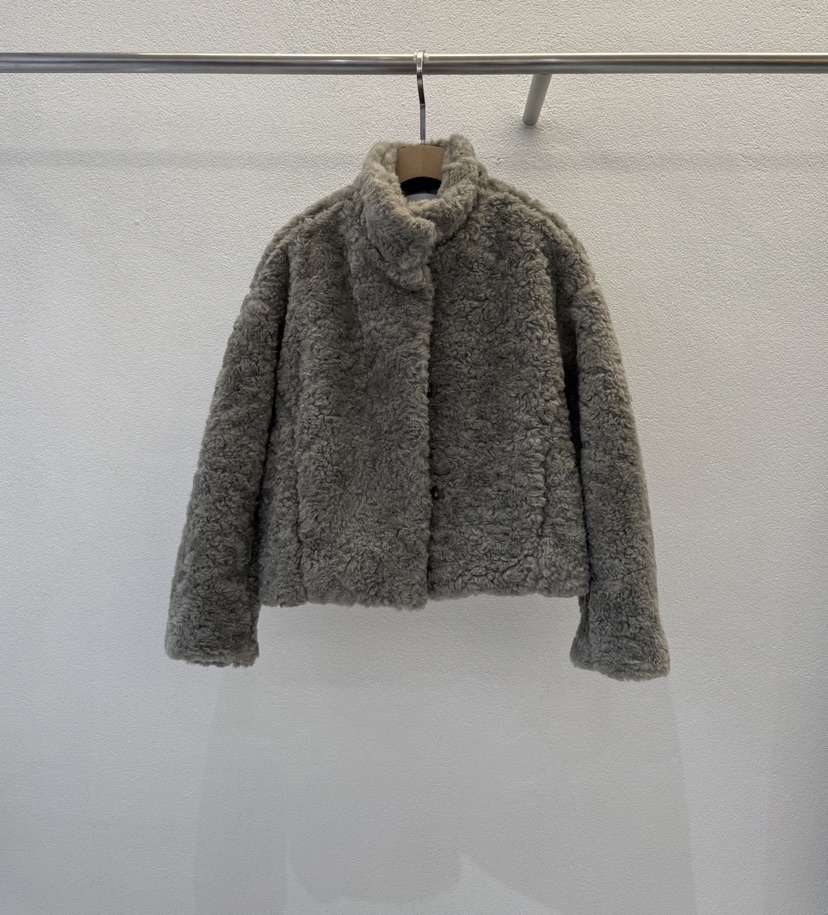 ABLERING韓國代購㊣女裝新款人氣25秋冬職業時尚休閑夾克毛皮ABLE STANDARD/ABLERING夾克圖色2