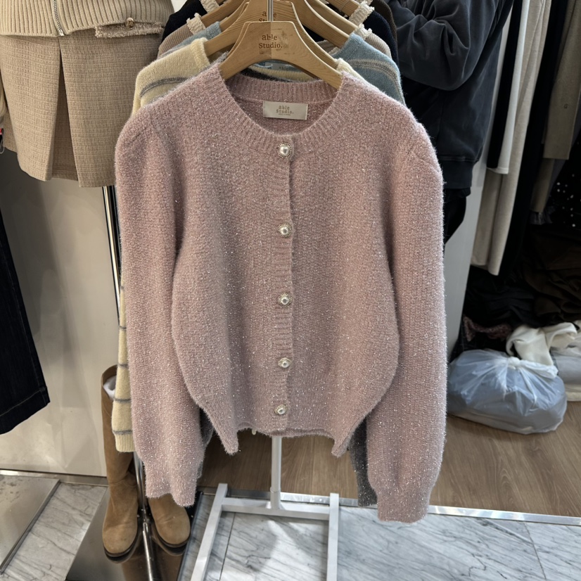 ABLESTUDIO韓國直郵㊣女裝新品推薦時尚休閑熱賣職業針織衫ABLESTUDIO針織衫圖色1