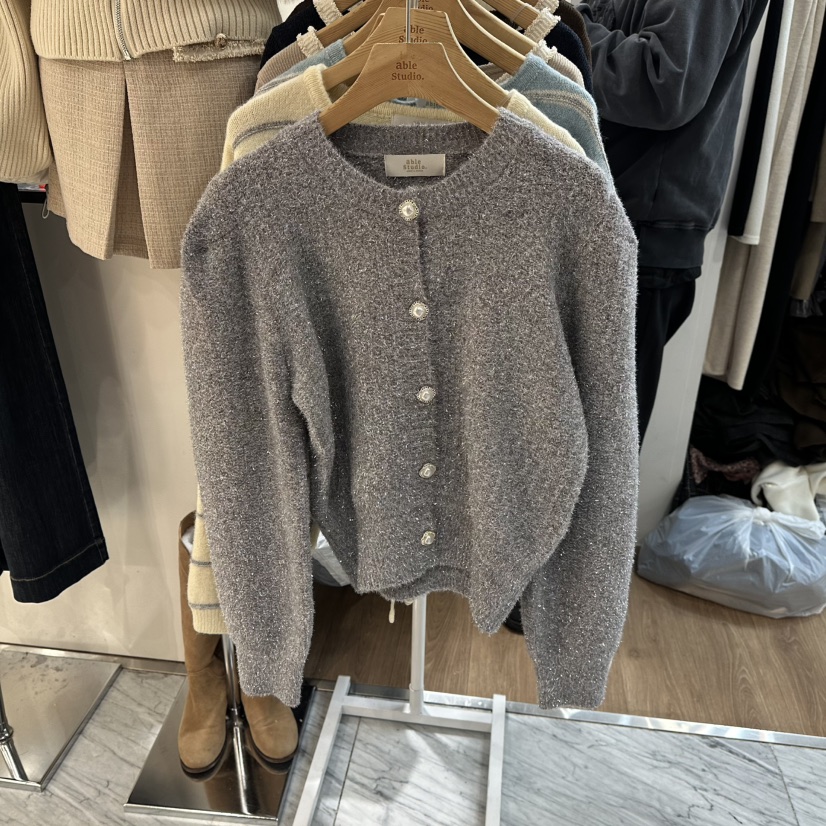 ABLESTUDIO韓國直郵㊣女裝新品推薦時尚休閑熱賣職業針織衫ABLESTUDIO針織衫圖色2