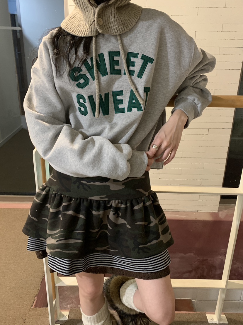 MORE THAN-P韓國代購㊣女裝新品職業熱賣時尚真品休閑衛衣MORE THAN衛衣