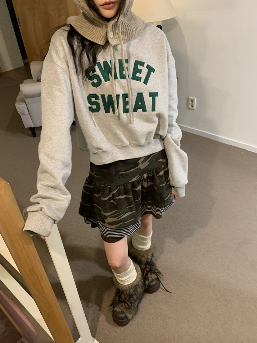 MORE THAN-P韓國代購㊣女裝新品職業熱賣時尚真品休閑衛衣MORE THAN衛衣