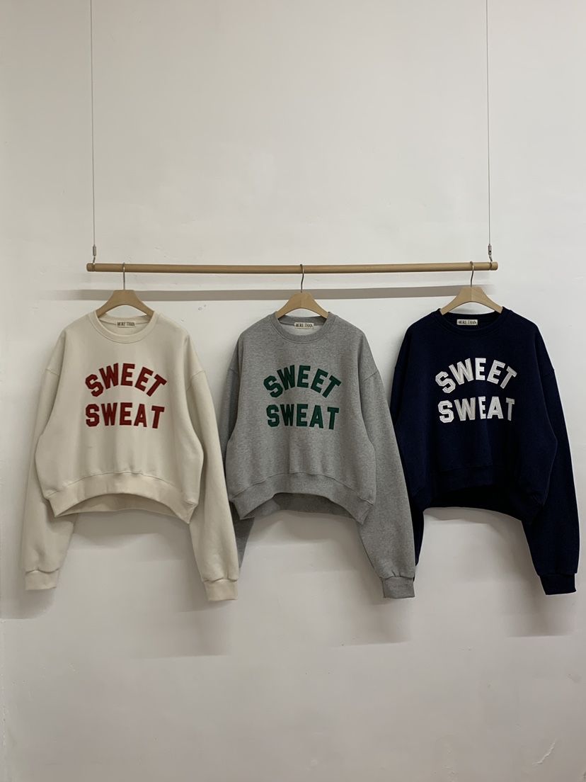 MORE THAN-P韓國代購㊣女裝新品職業熱賣時尚真品休閑衛衣MORE THAN衛衣