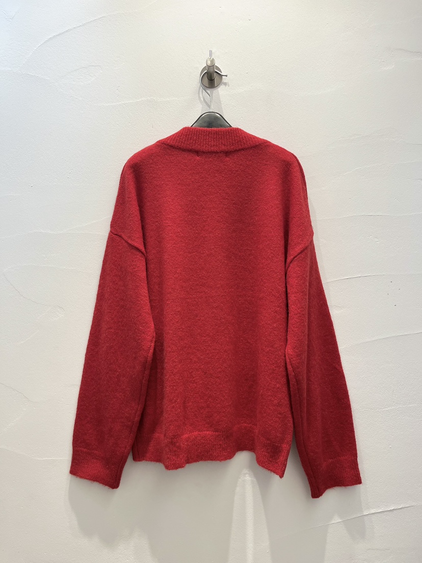 BROWN PAPER-S韓國代購㊣女士新品人氣推薦25秋冬針織衫V領BROWN PAPER-S針織衫