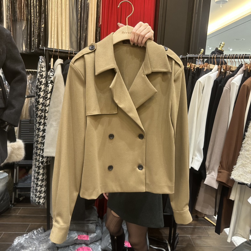 HERISH-HAUTE東大門㊣直郵女裝新品時尚熱賣休閑人氣職業夾克HERISH-HAUTE夾克圖色2