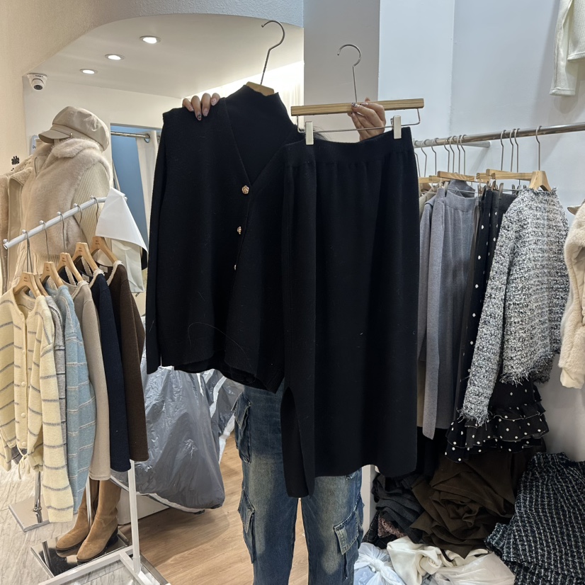 ABLESTUDIO韓國直郵㊣女士新款時尚人氣休閑真品套裝兩件套ABLESTUDIO套裝圖色3