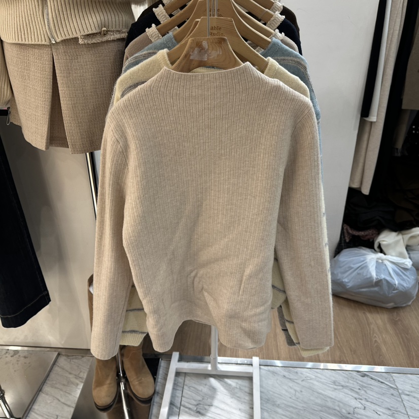 ABLESTUDIO東大門㊣代購女裝新品真品熱賣休閑職業推薦針織衫ABLESTUDIO針織衫