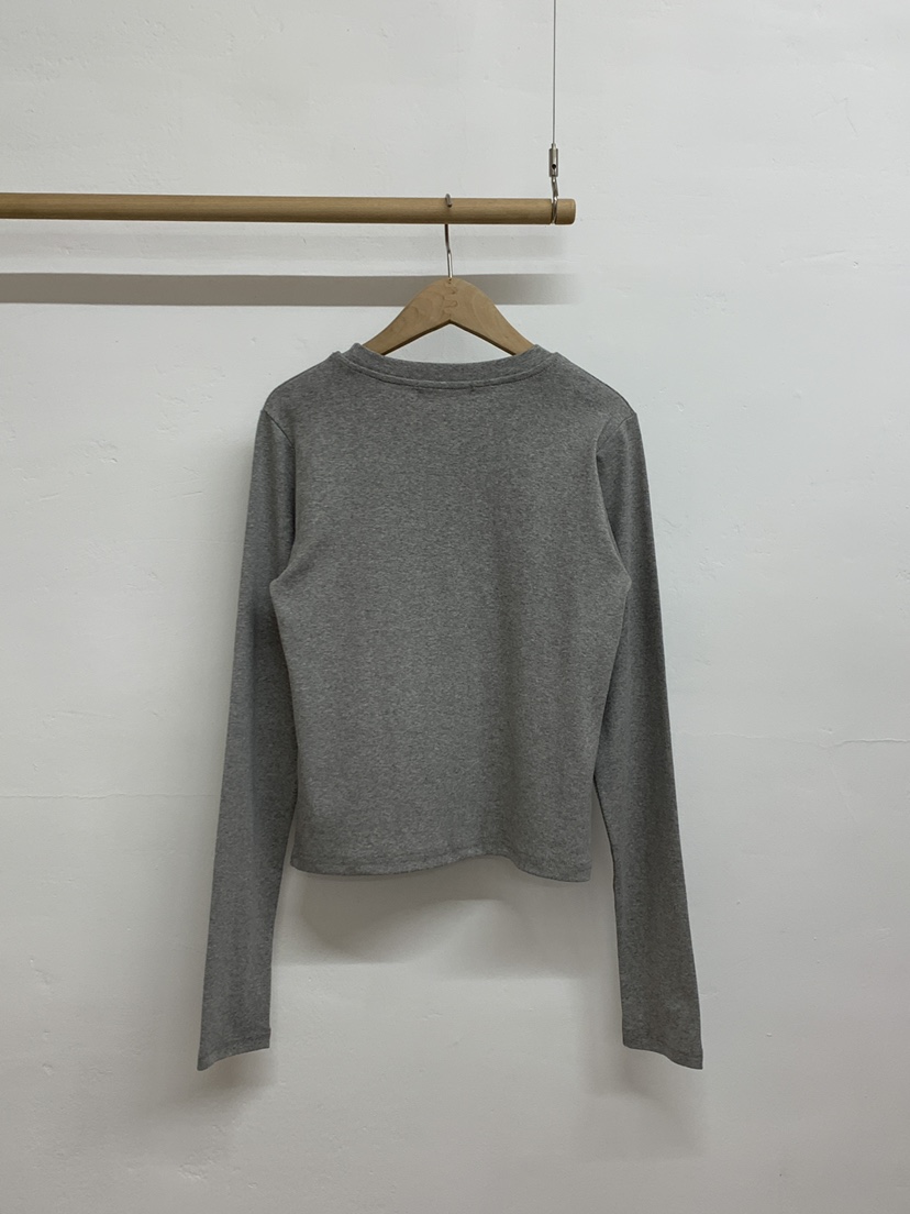 MORE THAN-P韓國代購㊣女士新品推薦真品職業25秋冬長袖T恤MORE THAN長袖T恤