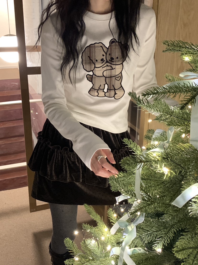 MORE THAN-P韓國代購㊣女士新品推薦真品職業25秋冬長袖T恤MORE THAN長袖T恤