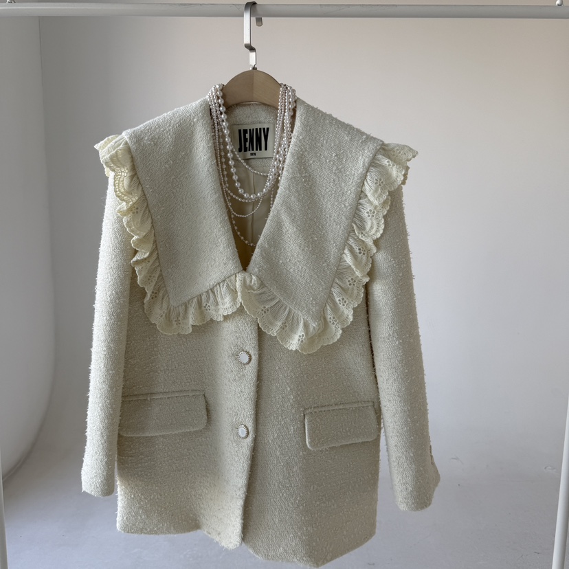 JENNY 1976東大門㊣直郵女士新品時尚25秋冬真品推薦休閑夾克JENNY 1976夾克圖色1